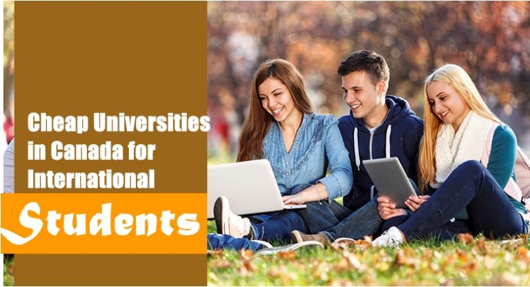 Cheap Universities in Canada for International Students
